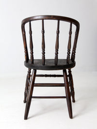 antique Windsor captains chair