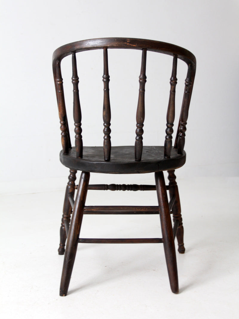 antique Windsor captains chair