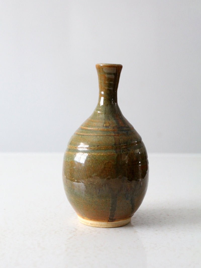 vintage studio pottery vase