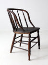 antique Windsor captains chair