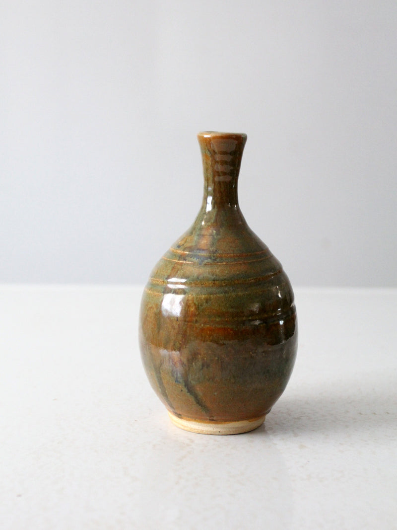 vintage studio pottery vase