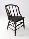 antique Windsor captains chair
