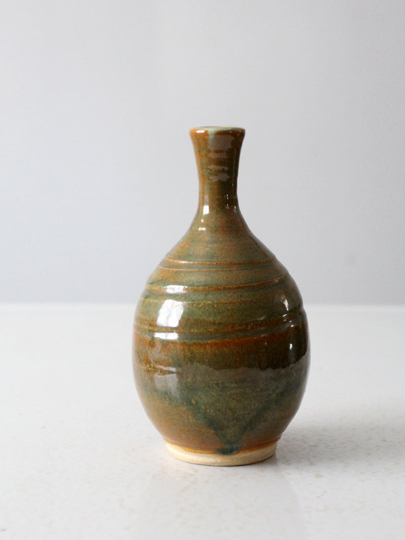 vintage studio pottery vase