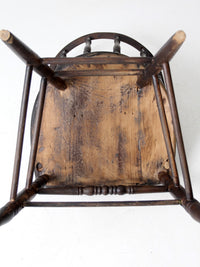 antique Windsor captains chair