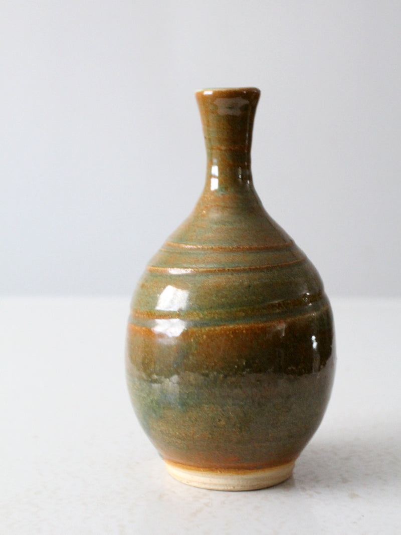 vintage studio pottery vase