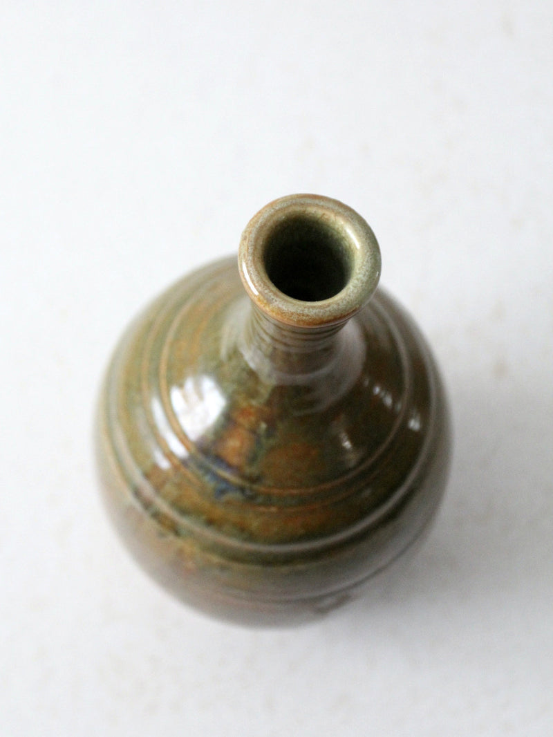 vintage studio pottery vase