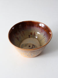 vintage studio pottery bowl