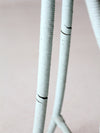 vintage painted wicker plant stand