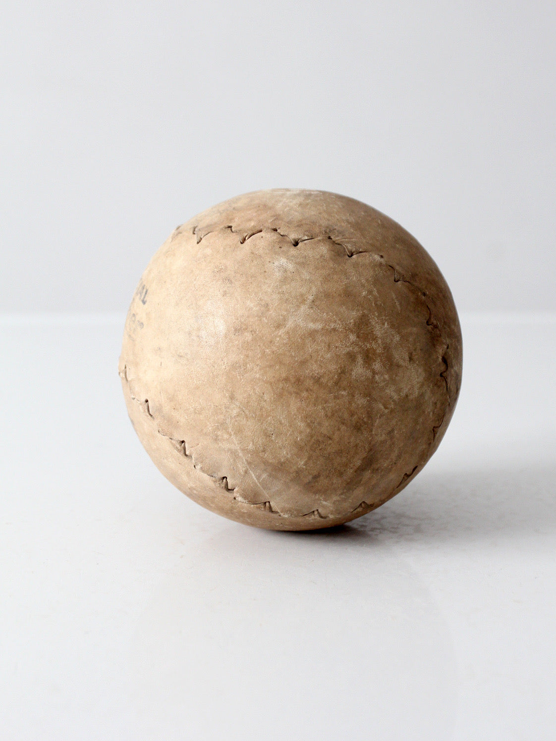 vintage official Clincher leather softball