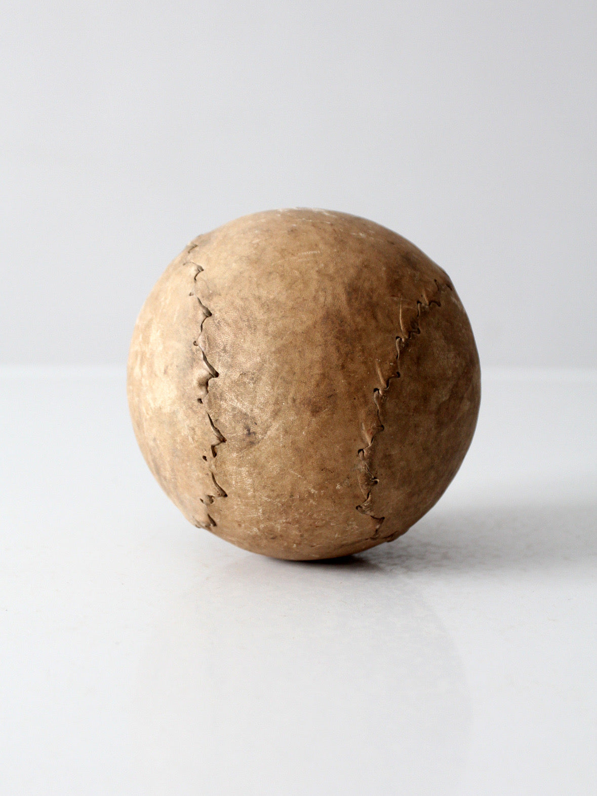 vintage official Clincher leather softball