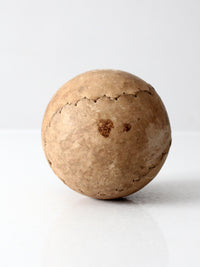 vintage official Clincher leather softball