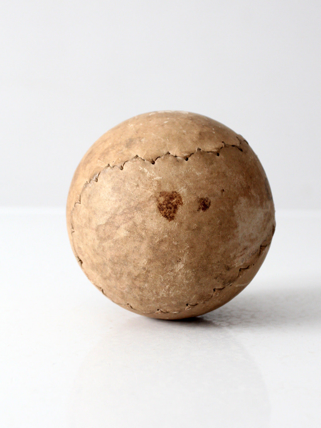 vintage official Clincher leather softball