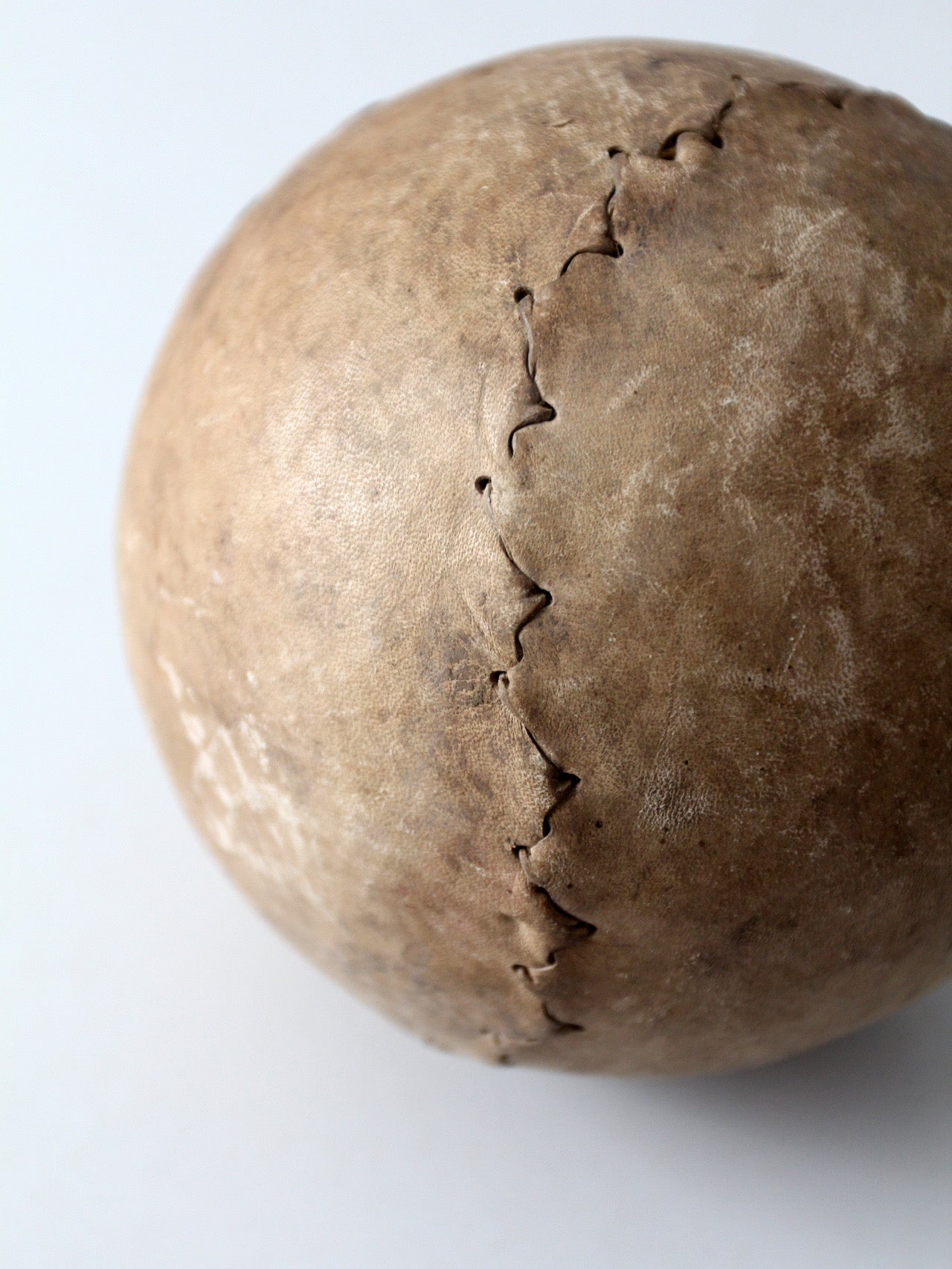 vintage official Clincher leather softball
