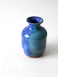 vintage studio pottery vase