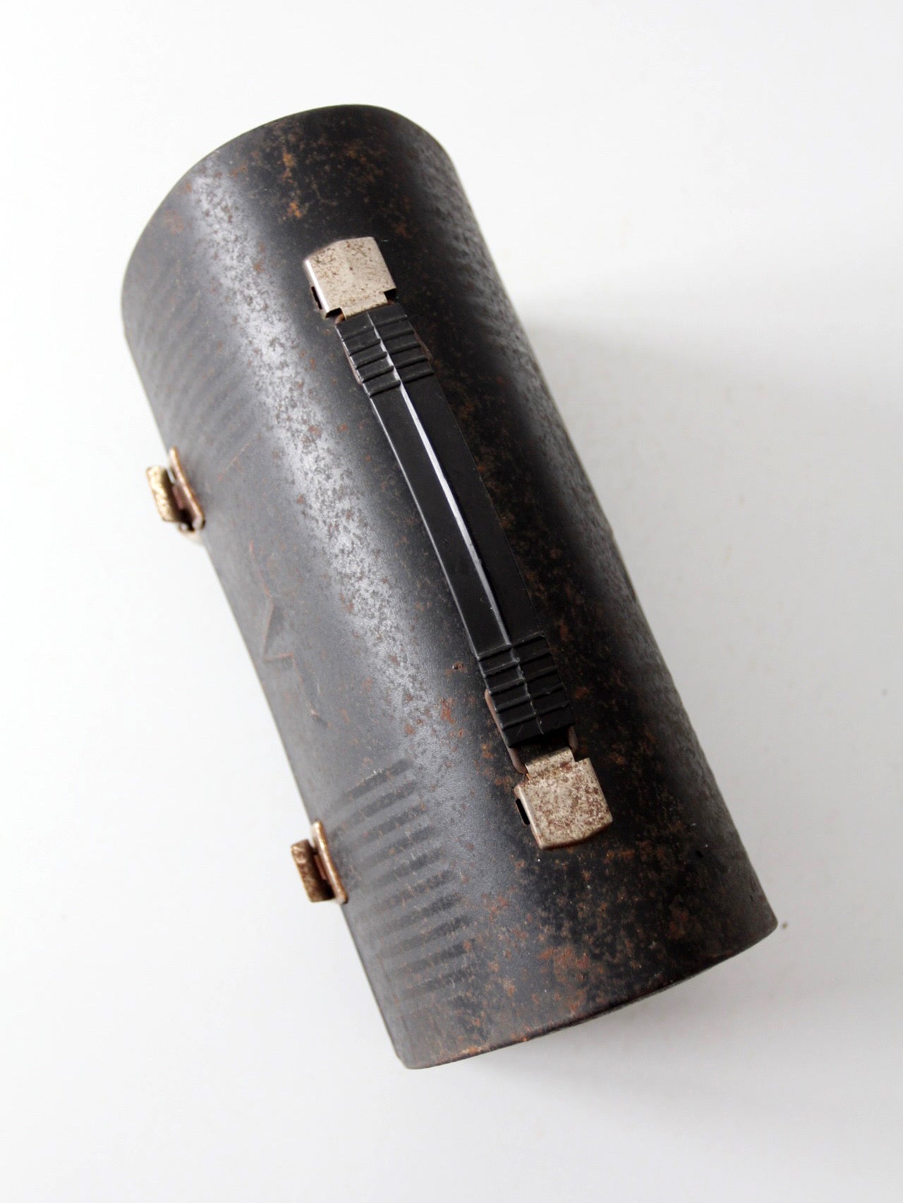 mid-century Thermos metal lunch box