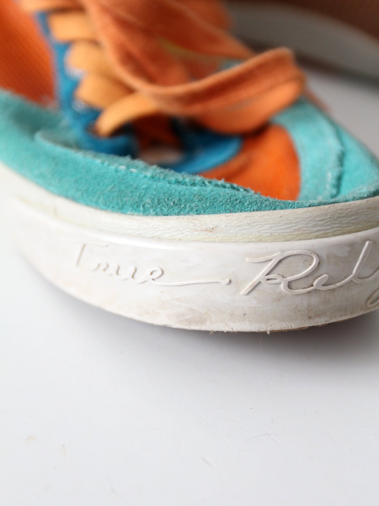 True Religion multicolor suede high-top sneakers | size 8.5