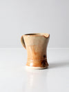 vintage studio pottery pitcher