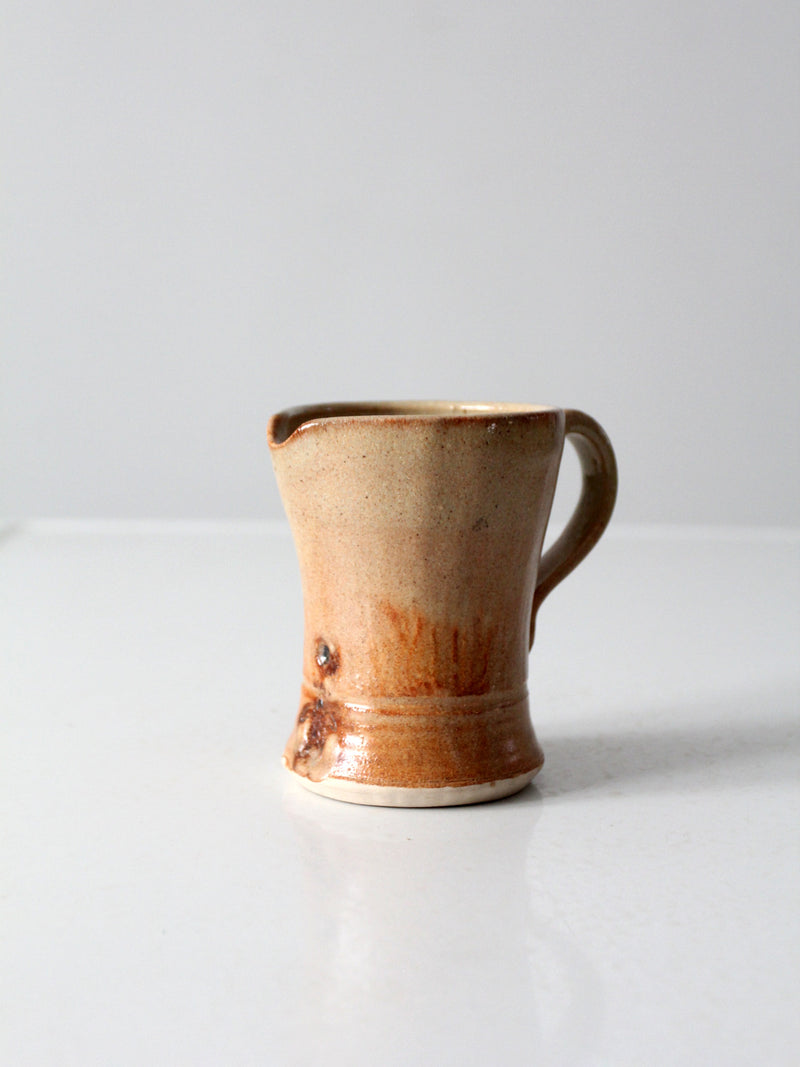 vintage studio pottery pitcher