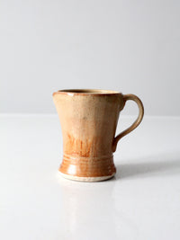 vintage studio pottery pitcher