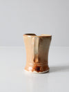 vintage studio pottery pitcher