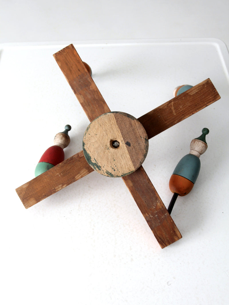 antique ring toss carnival game