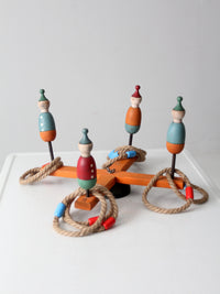 antique ring toss carnival game