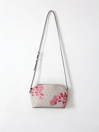 DKNY Bryant dome crossbody bag | floral logo print