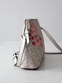 DKNY Bryant dome crossbody bag | floral logo print