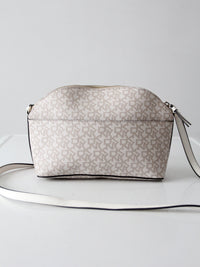 DKNY Bryant dome crossbody bag | floral logo print