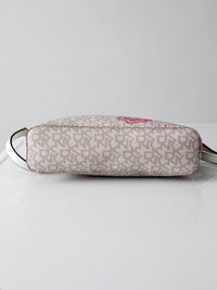 DKNY Bryant dome crossbody bag | floral logo print