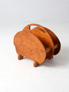 mid-century folk art rack