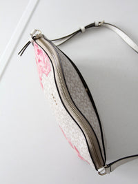 DKNY Bryant dome crossbody bag | floral logo print