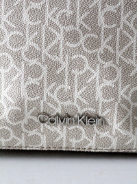 Calvin Klein monogram drawstring bucket bag