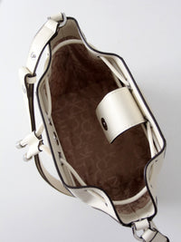 Calvin Klein monogram drawstring bucket bag