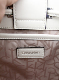 Calvin Klein monogram drawstring bucket bag