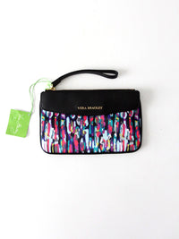 Vera Bradley watercolor brushstrokes envelope wristlet