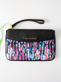 Vera Bradley watercolor brushstrokes envelope wristlet
