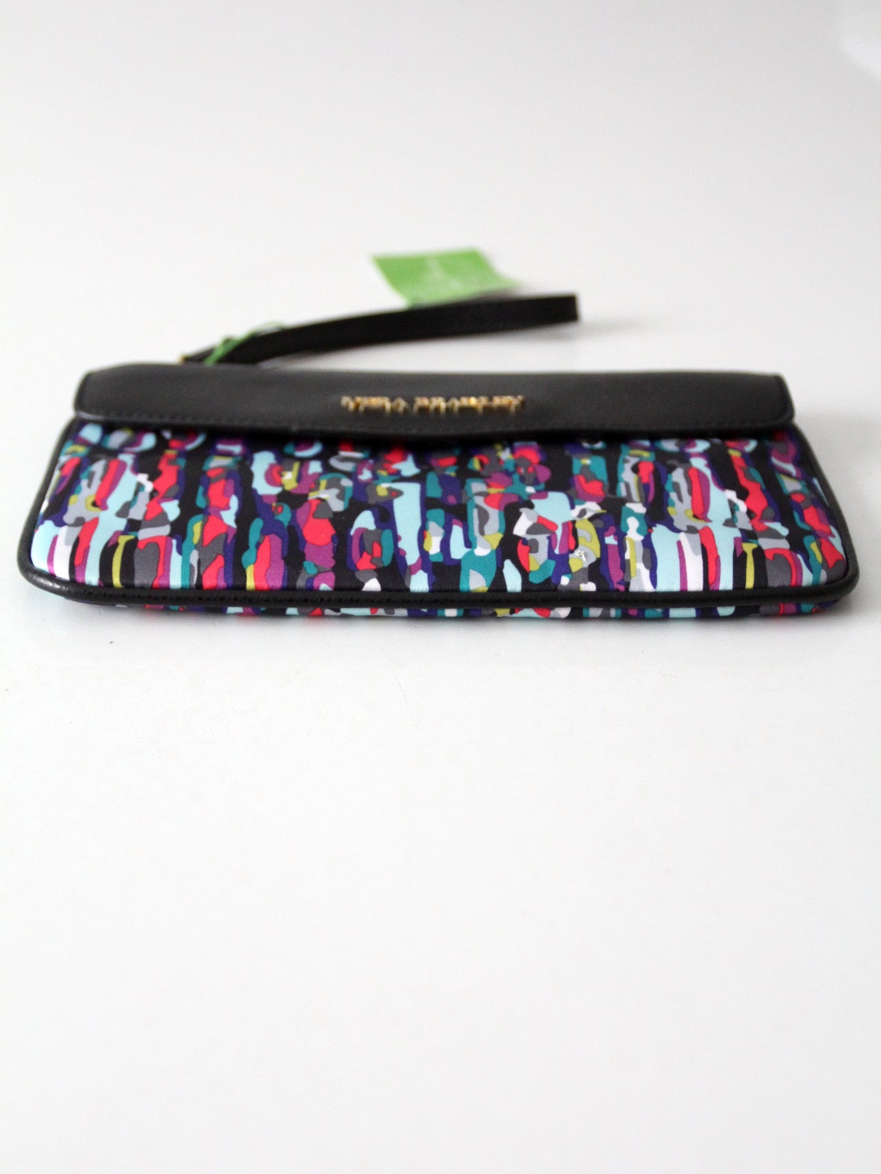Vera Bradley watercolor brushstrokes envelope wristlet