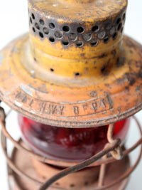 antique Handlan lantern