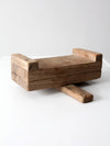 antique primitive wooden press
