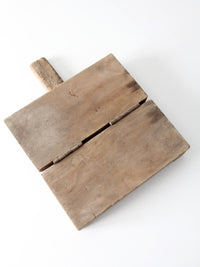 antique primitive wooden press