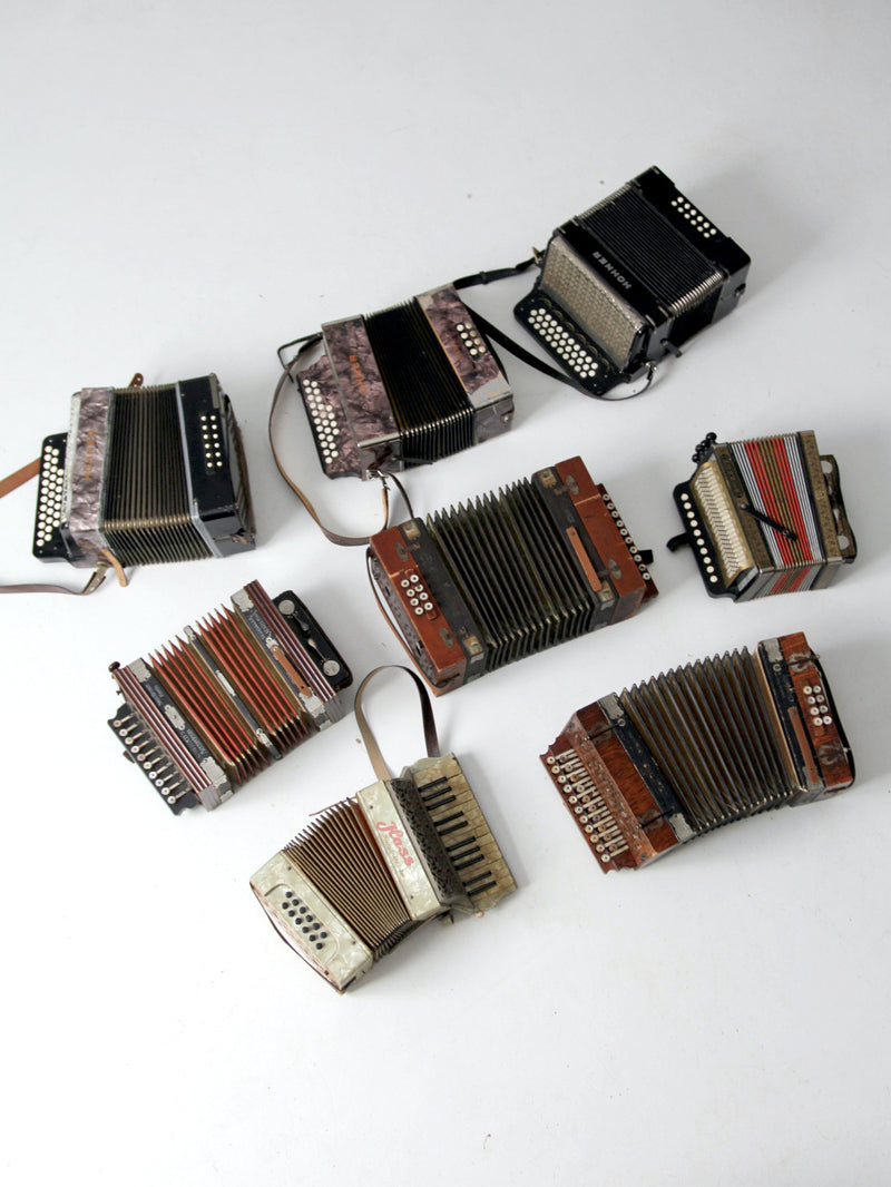 vintage accordion collection