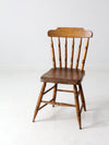 vintage spindle back tavern chair