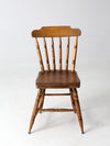 vintage spindle back tavern chair