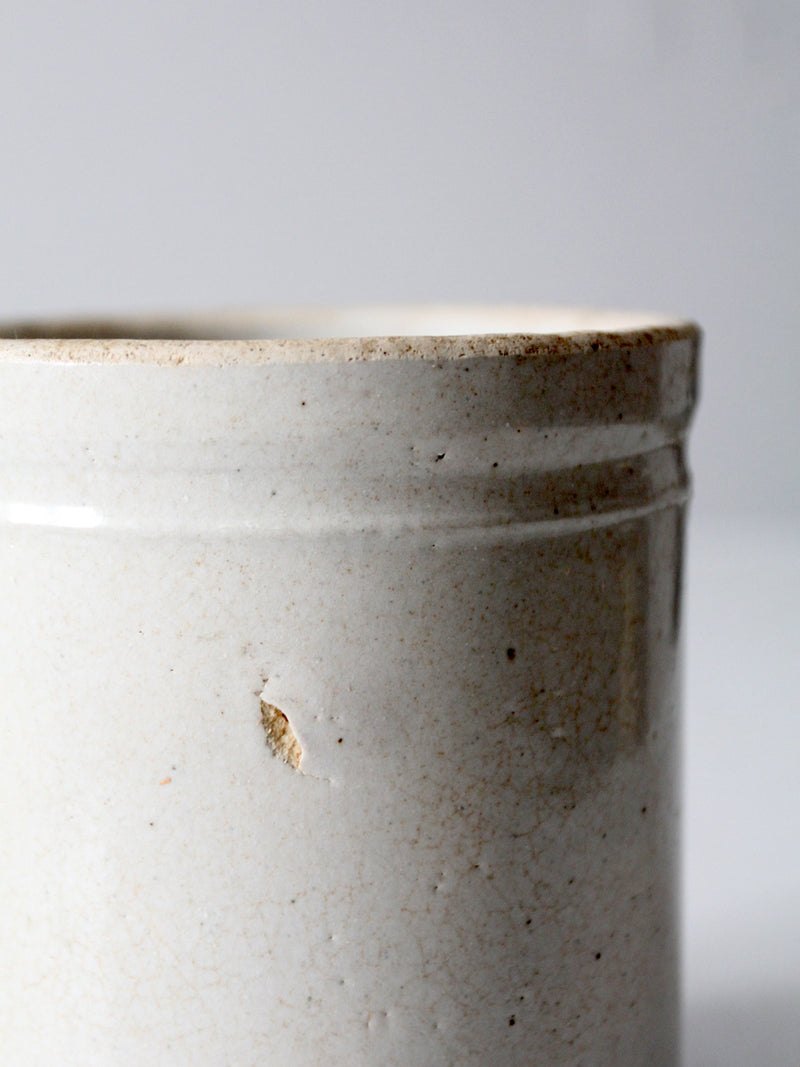 antique stoneware crock
