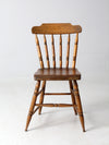 vintage spindle back tavern chair