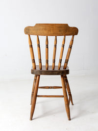 vintage spindle back tavern chair