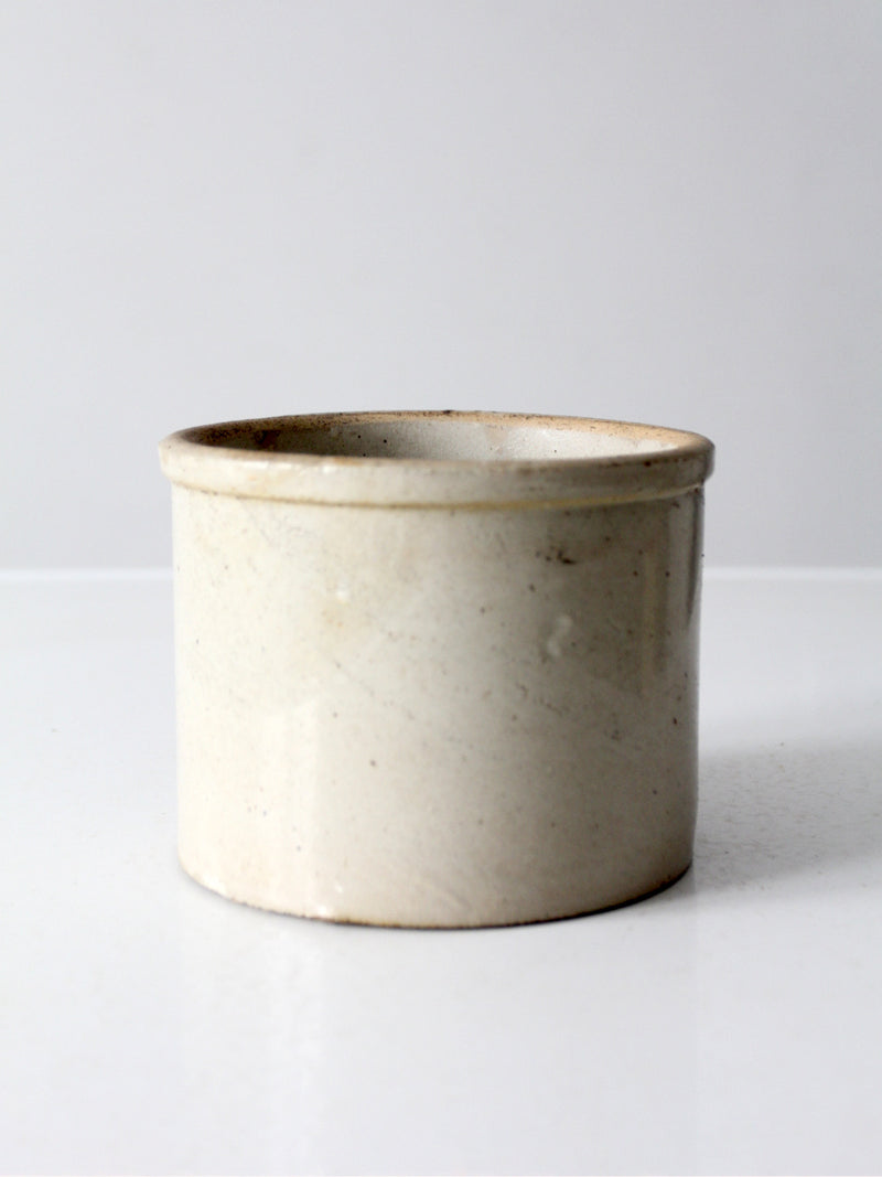 antique American stoneware crock