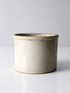antique American stoneware crock