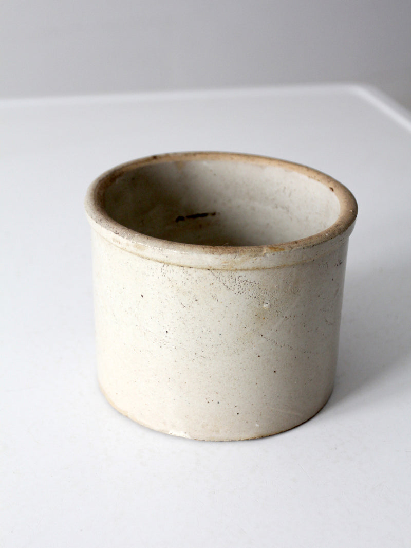 antique American stoneware crock